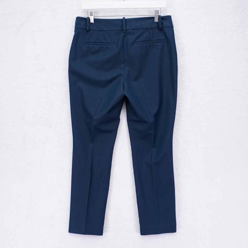 Ann Taylor Factory Blue Dress Pants Pants -6- Polyester Rayon Spandex 33 / 27 Mi - Picture 3 of 6